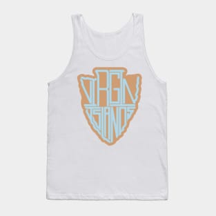 Virgin Islands National Park name arrowhead Tank Top